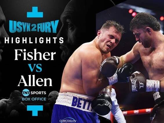 Highlights: Fisher beats Allen in split decision after epic fight