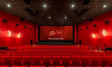 Multikino CineStar Liberec (OC Nisa) - 1249 sedadel v 8 sálech, otevřeno v roce 2008