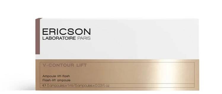 E1216 ERICSON LABORATOIRE / V-CONTOUR LIFT / FLASH-LIFT AMPOULE 5x1 ml