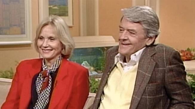 1988: Eva Marie Saint and Hal Holbrook talk NBC Christmas drama