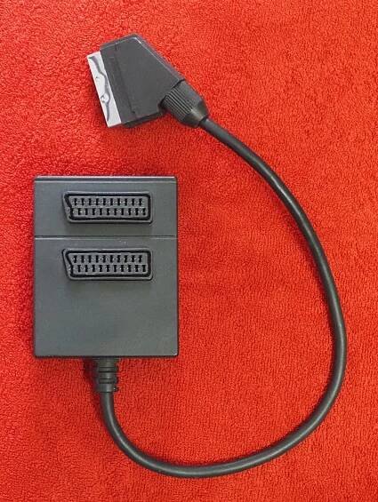 SCART 2x rozbočovač