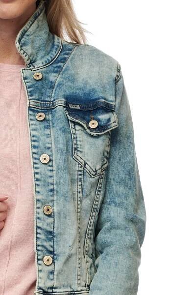 Dámská džínová bunda LTB modrá - S | EXE JEANS | Specialisté na džíny Mustang, Cross, Mavi a další