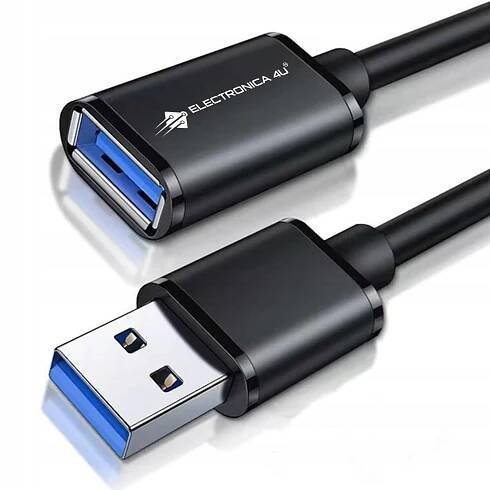 Kabel USB A 3.0 5 Gb/s samec na samici 5 m