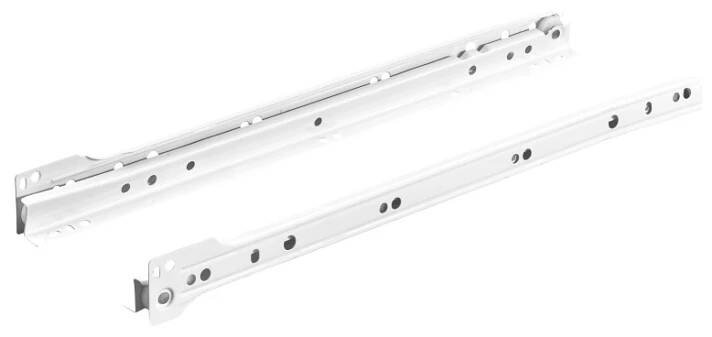 Hettich Částečný rolničkový výsuv FR 302, 12 kg, bílá, 400 mm nakoupit u OBI