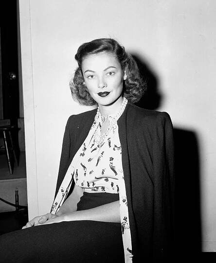 Gene Tierney fotka