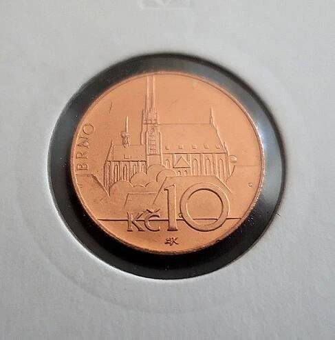 10 Kč  2000 BRNO Petrof VZÁCNÁ, UNC. RRR!!! - Numismatika