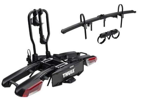 Nosič kol na tažné zařízení Thule EasyFold 3 pro 2 kola TH944 vč. rozšíření TH9447