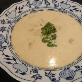 Bílá polévka z hlívy ústřičné - Ajiny recepty
