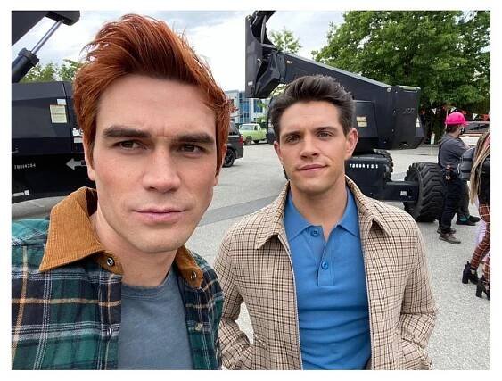 Casey Cott Says 'Riverdale' Costar KJ Apa Is 'Excited' to Become a Father