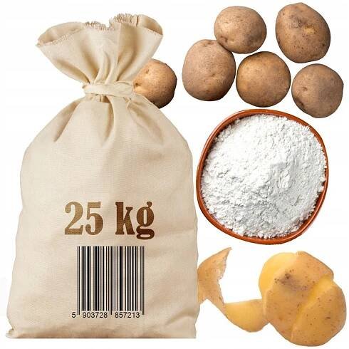 BRAMBOROVÝ škrob 25 kg MOUKA POLSKÝ výrobek