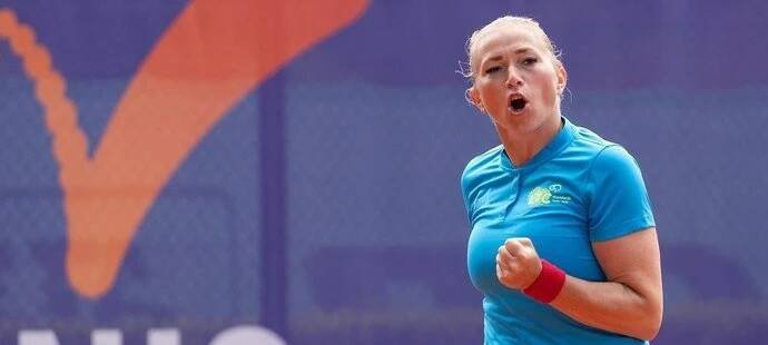 Krajiceková odehrála poslední turnaj letos v létě na menším podniku v Haagu