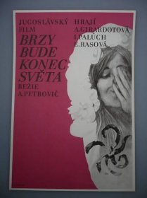 Brzy bude konec světa (filmový plakát, film Jugoslávie  - Knihy