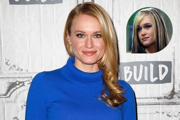 Leven Rambin; Inset: Leven Rambin on 'All My Children'