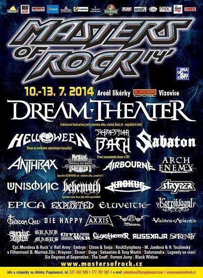 MASTERS OF ROCK 2014!