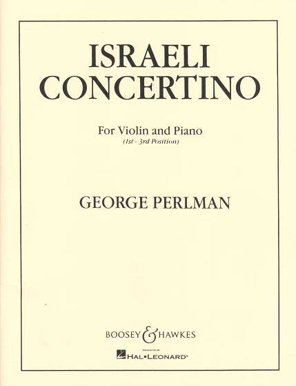 Perlman, George: ISRAELI CONCERTINO / housle a klavír