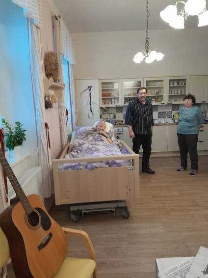 Oslava narozenin klientů - Lousin dům, leden 2024 | Charitní domov Moravec
