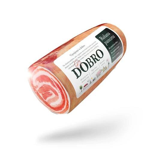 Pancetta chorvatská 1/2 rolovaná cca 1,5 kg