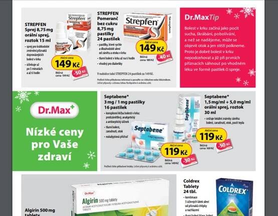 Akce a slevy v eshopu Dr. Max