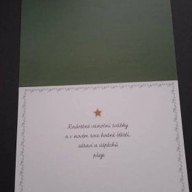 Josef Lada - Vánoční a novoroční přání (pohľadnica do obálky) - Pohlednice