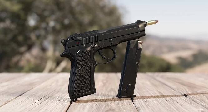 Pistole Beretta M9 model