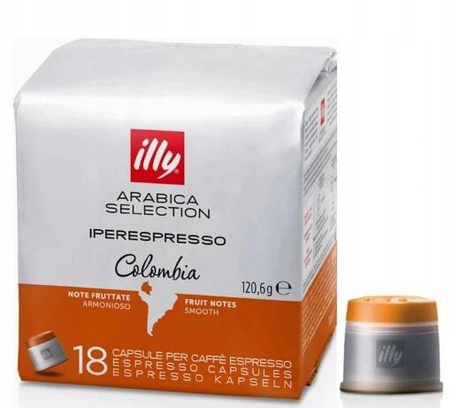 Kapsle Illy Colombia arabica 18ks