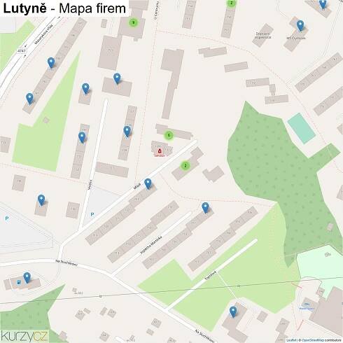 Lutyně - mapy | Kurzy.cz