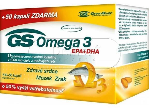 GS Omega 3 cps. 100+50