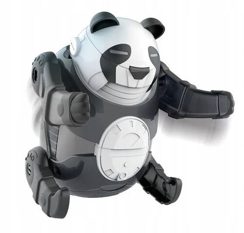 Robot Panda fikající kozlíky Vědecká zábava Rolling Bot Clementoni