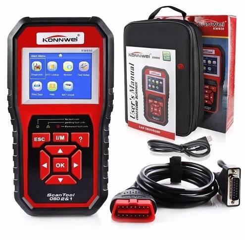 Konnwei KW850 autodiagnostika OBD II scanner | Sunnysoft