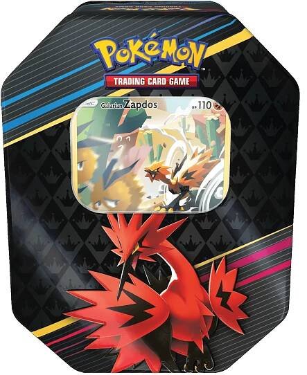 Pokemon Crown Zenith  Tin Galarian Zapdos