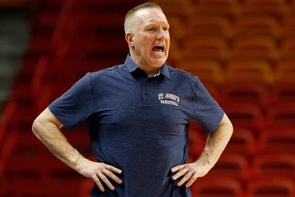 St. John's coach Chris Mullin