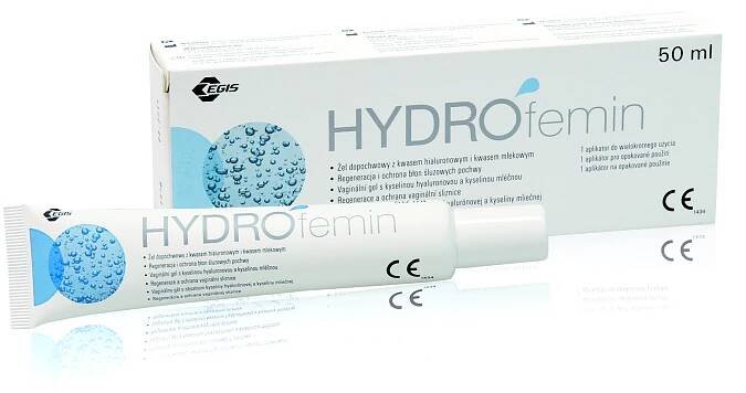 Hydrofemin vaginálny gél s aplikátorom 50ml