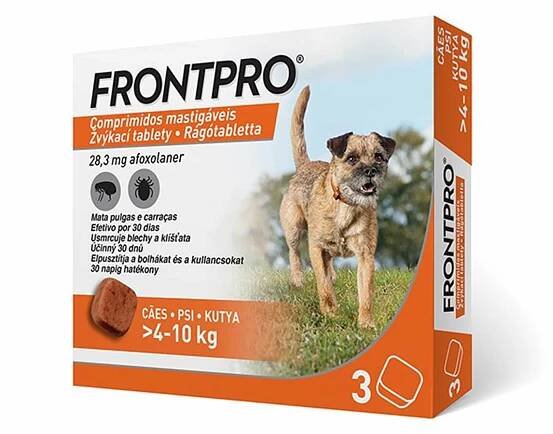 FRONTPRO pro psy 4-10 kg 3 tablety