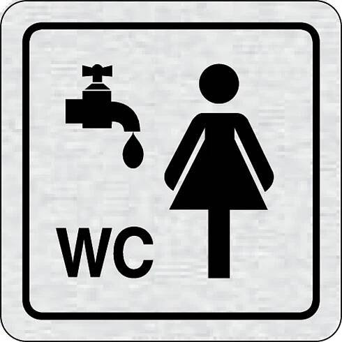 Cedulka na dveře - Umývárna WC ženy od 229 Kč - Heureka.cz