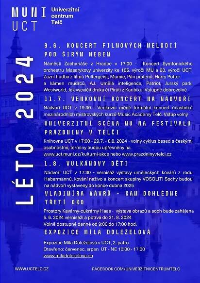 Kulturní akce | Univerzitní centrum Telč