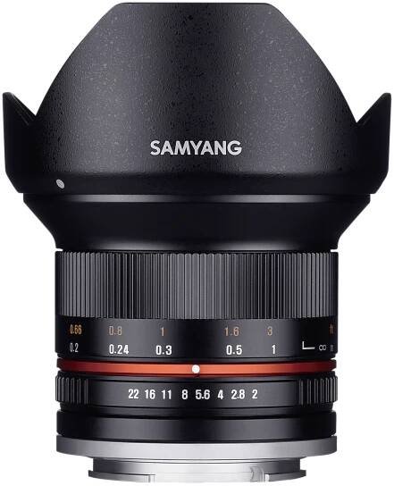 Samyang F 2/12 NCS CS černá Fuji X | ab-com.cz