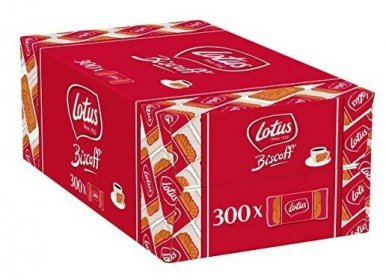 Sušenky Lotus Biscoff 300 kusů