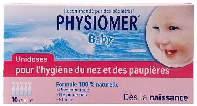 PHYSIOMER Baby Unidoses 10*5 ml. paraplume