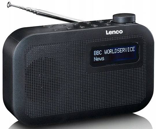 Rádio Lenco PDR-016BK DAB+ FM RDS Bluetooth BATERIE