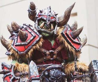 WarCraft Orc Full Scale Cosplay Costume