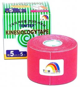 Tejp. TEMTEX kinesio tape růžová 5cmx5m