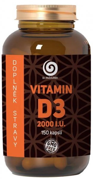 VITAMÍN D3 2000 I.U. 150 KAPSLÍ