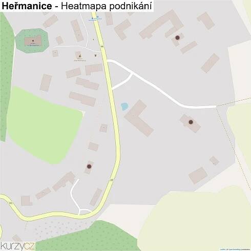 Heřmanice - mapy | Kurzy.cz