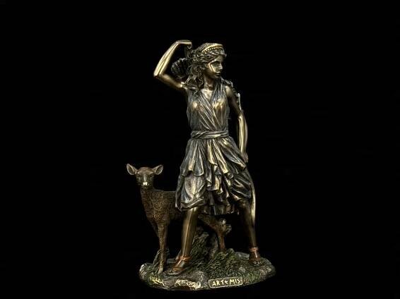 ŘECKÁ BOHYNĚ ARTEMIS ARTEMIDA ZNAČKOVÁ VERONESE WU78098A4 ORIGINÁLNÍ SOCHA za 1597.00CZK - Allegro