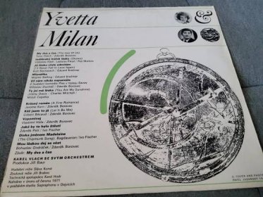 Lp deska, vinyl, Yvetta&Milan,  My dva a cas - Hudba