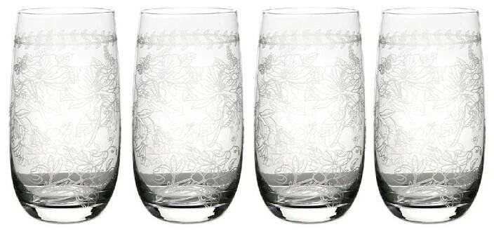Sada 4 ks vysokých sklenic Portmeirion Lemonade, 490 ml