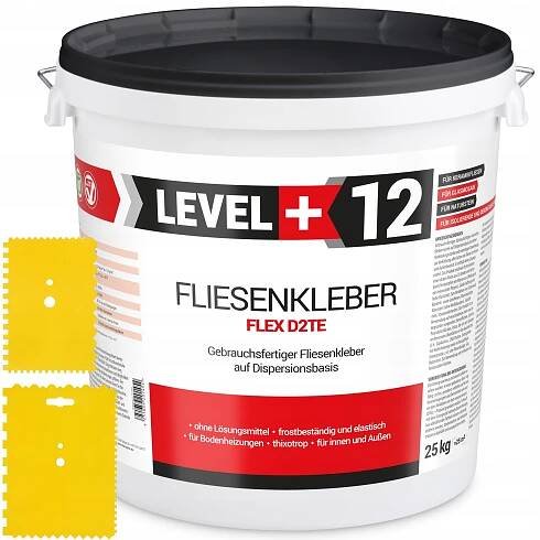 Lepidlo na obklady Hotové 25kg + Špachtle plast 2ks