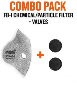 FB-1 Chemical / Particle Filter with Valves - Bluenote