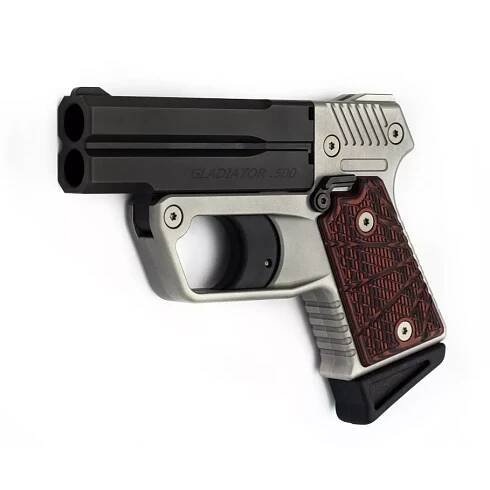 Perkusní dvouhlavňová pistole Derringer Detonics Gladiator Gladiator .500 HD S1W Stainless Limited Edition | army shop alfatactical.cz