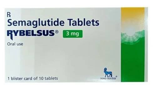 Rybelsus 14 mg, 7 mg a 3 mg. Cena, popis a dodání